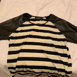 Mink pink stripped t-shirt